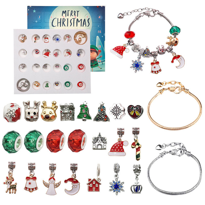 Wholesale 2PCS Christmas Creative Alloy Bracelet
